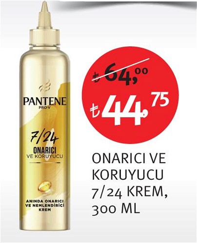 Pantene Onarıcı ve Koruyucu 7/24 Krem 300 Ml image