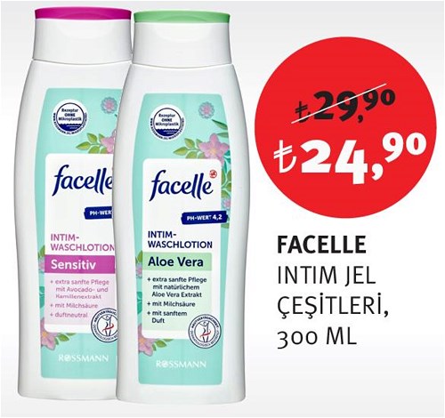 Facelle Intim Jel Çeşitleri 300 ml image