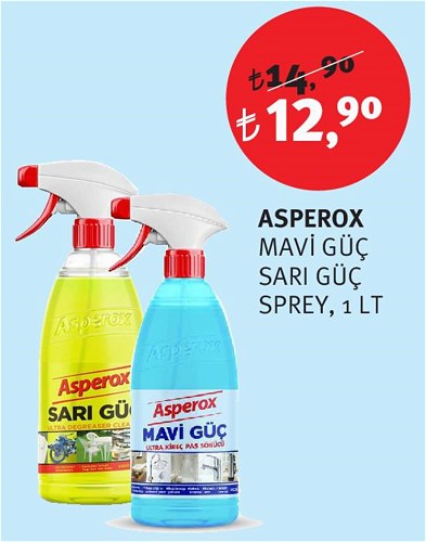 Rossmann Asperox Mavi/Sarı Güç Sprey 1 Lt