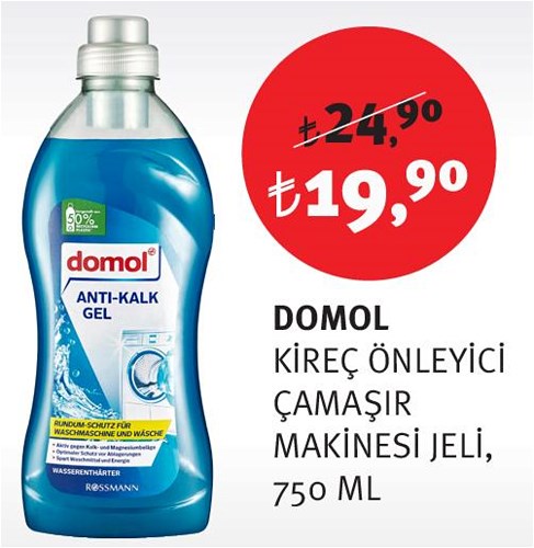 Domol Kireç Önleyici Çamaşır Makinesi Jeli 750 Ml image