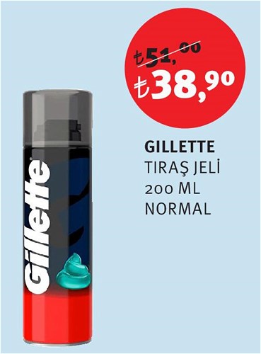 Gillette Tıraş Jeli 200 Ml Normal image