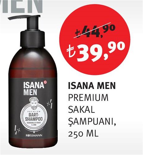 Isana Men Premium Sakal Şampuanı 250 Ml image