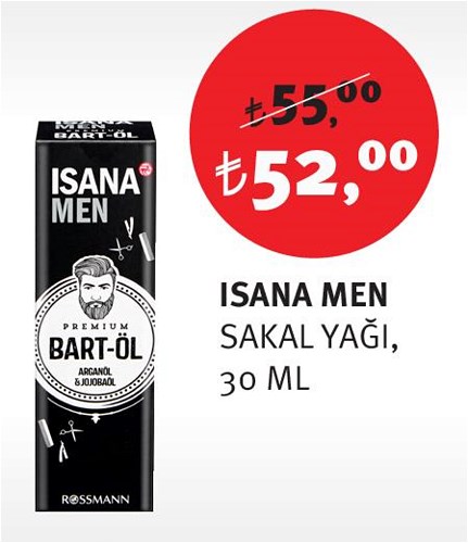 Isana Men Sakal Yağı 30 Ml image