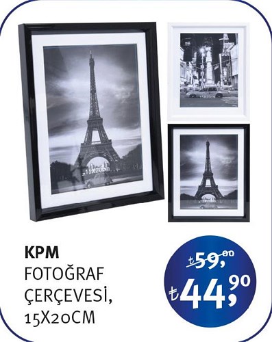 KPM Fotoğraf Çerçevesi 15x20Cm image