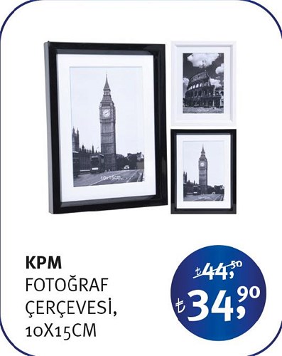 KPM Fotoğraf Çerçevesi 10x15Cm image