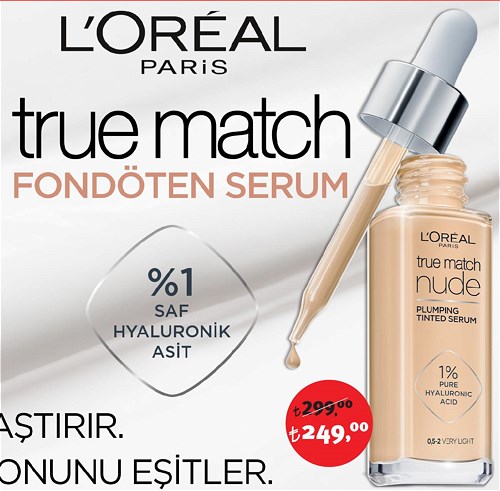 Loreal Paris True Match Fondöten Serum image