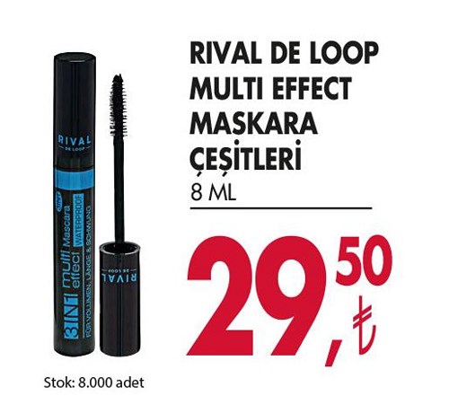 Rival De Loop Multi Effect Maskara Çeşitleri 8 Ml image