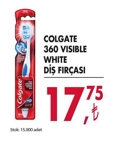 Colgate 360 Visible White Diş Fırçası image