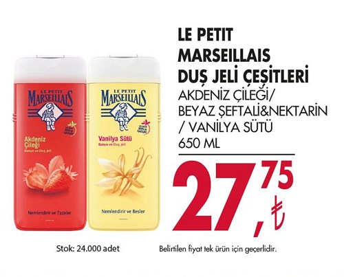 Le Petit Marseillais Duş Jeli Çeşitleri 650 Ml image