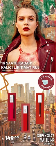 Maybelline Super Stay Matte Ink Likit Mat Ruj image