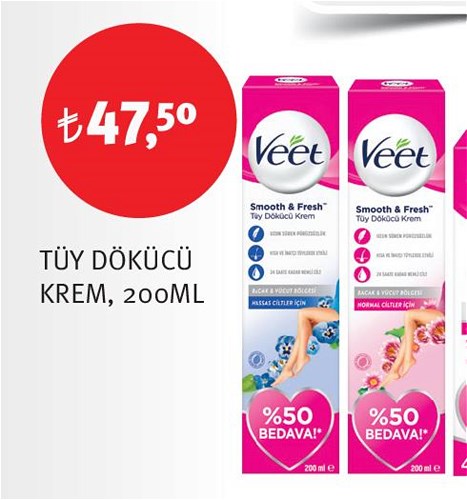 Veet Tüy Dökücü Krem 200 ml image