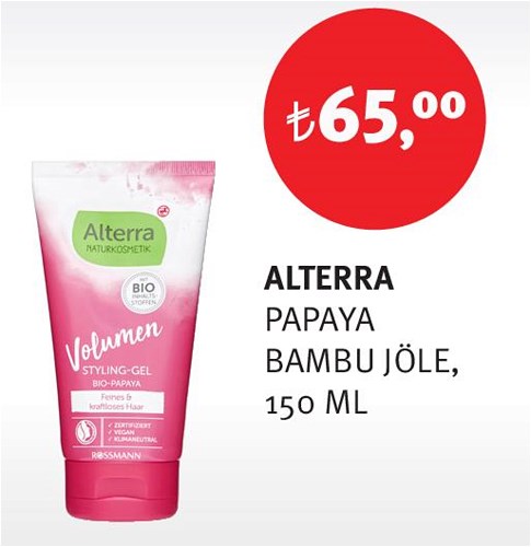 Alterra Papaya Bambu Jöle 150 ml image