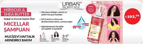 Urban Care Hibiscus&Shea Dalgalı ve Kıvırcık Saçlara Özel Şampuan  image