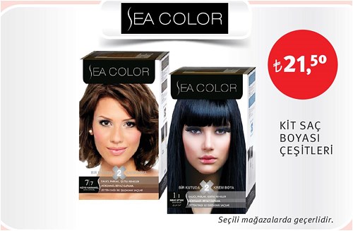 Sea Color Kit Saç Boyası Çeşitleri image