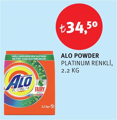 Alo Powder Platinum Renkli 2.2 Kg image