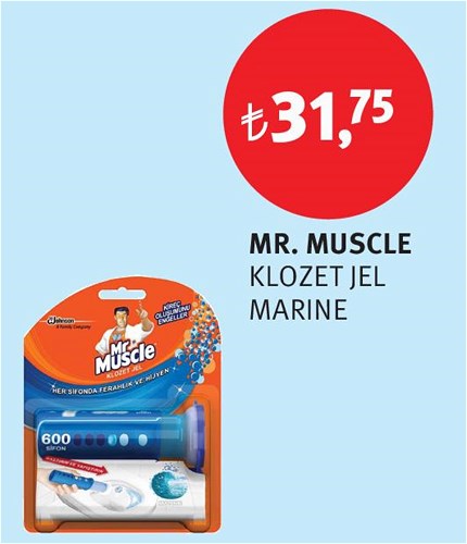 Mr Muscle Klozet Jel Marine image