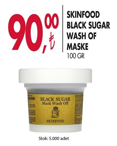 Skinfood Black Sugar Wash Of Maske 100 Gr image