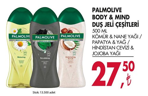 Palmolive Body & Mind Duş Jeli Çeşitleri 500 Ml image