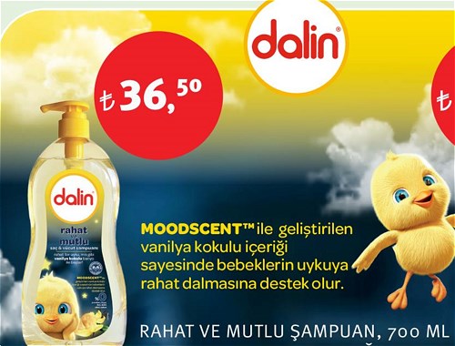 Dalin Rahat ve Mutlu Şampuan 700 Ml image
