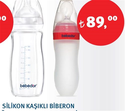 Bebedor Silikon Kaşıklı Biberon image