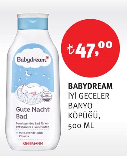Babydream İyi Geceler Banyo Köpüğü 500 Ml image