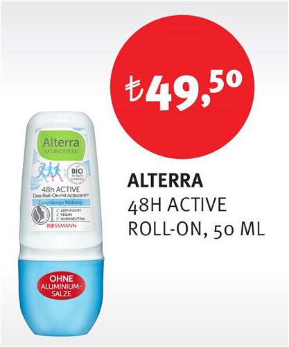 Alterra 48H Active Roll-On 50 Ml image
