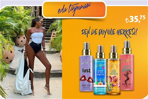 Eda Taşpınar Vücut Spreyi Çeşitleri image