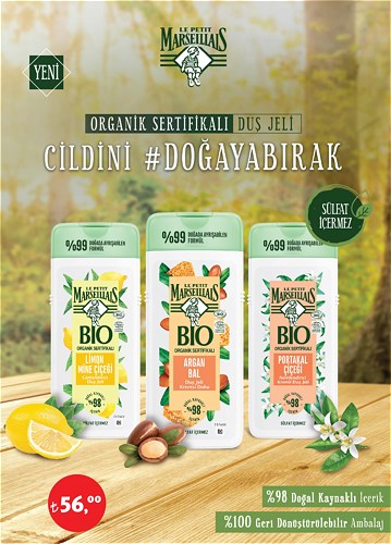 Le Petit Marseillais Organik Sertifikalı Duş Jeli image