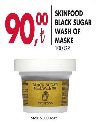 Skinfood Black Sugar Wash of Maske 100 gr image