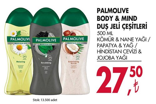 Palmolive Body&Mind Duş Jeli Çeşitleri 500 ml image