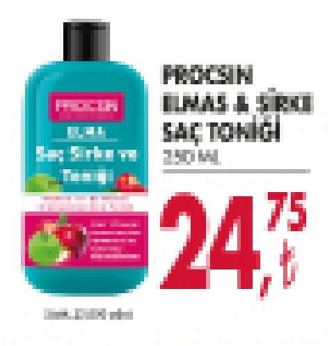 Procsin Elma&Sirke Saç Toniği 250 ml image