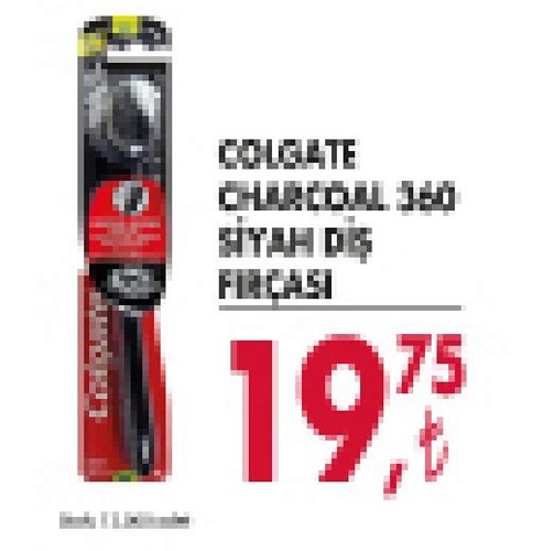 Colgate Charcoal 360 Siyah Diş Fırçası image