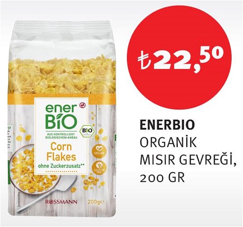 Enerbio Organik Mısır Gevreği 200 gr image