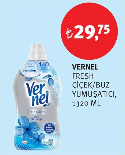 Vernel Fresh Çiçek/Buz Yumuşatıcı 1320 ml image