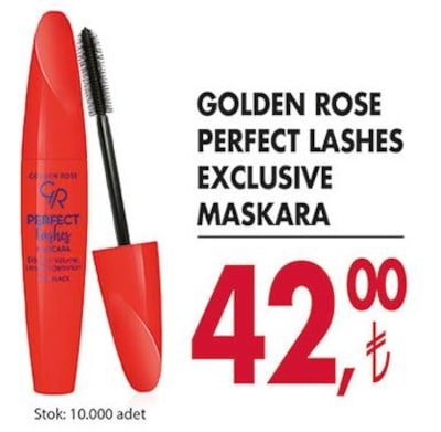 Golden Rose Perfect Lashes Exclusive Maskara image