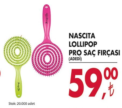 Nascita Lollipop Pro Saç Fırçası image