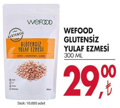 Wefood Glutensiz Yulaf Ezmesi 300 ml image