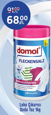 Domol Leke Çıkarıcı Soda Toz 1 kg image