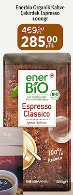 Enerbio Organik Kahve Çekirdek Espresso 1000 gr image