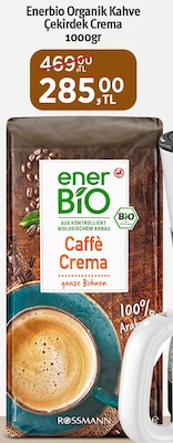 Enerbio Organik Kahve Çekirdek Crema 1000 gr image
