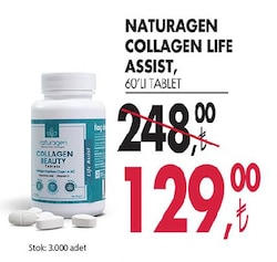 Naturagen Collagen Life Assit 60'lı Tablet image