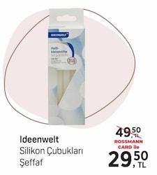 Ideenwelt Silikon Çubukları Şeffaf image
