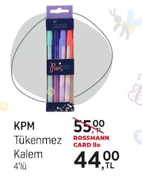 Kpm Tükenmez Kalem 4'lü image