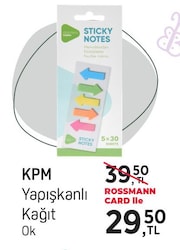 Kpm Yapışkanlı Kağıt Ok image