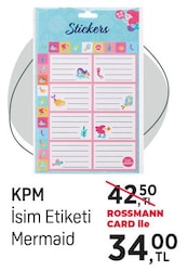 Kpm İsim Etiketi Mermaid image