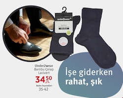 Under2wear Bambu Çorap Lacivert image