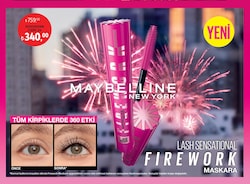 Maybelline Lash Sensational Firework Maskara  image