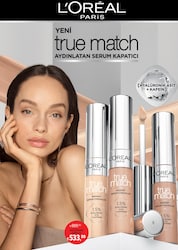 Loreal Paris True Match Aydınlatan Serum Kapatıcı Çeşitleri/Adet  image