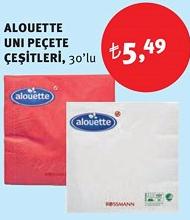 Alouette Uni Peçete Çeşitleri 30'lu image