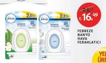 Febreze Banyo Hava Ferahlatıcı image